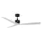 Modern Forms Fans Spinster Indoor or Outdoor Smart Ceiling Fan 3000K LED in Matte Black/Matte White FR-W2404-60L-MB/MW - alternate 4
